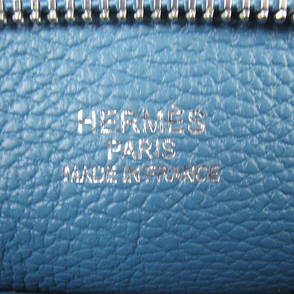 Knockoff Hermes Good News H Women Shoulder Bag Blue H2801